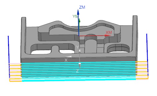 型腔铣和平面铣切削方向“混合”顺逆往复加工补丁