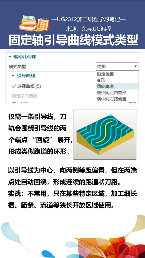 固定轴引导曲线模式类型讲解