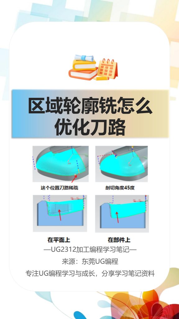 区域轮廓铣怎么优化刀路