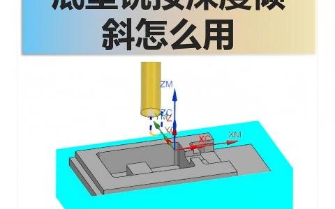 底壁铣按深度倾斜怎么用