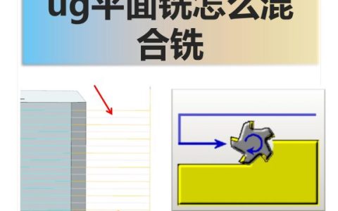 ug平面铣怎么混合铣