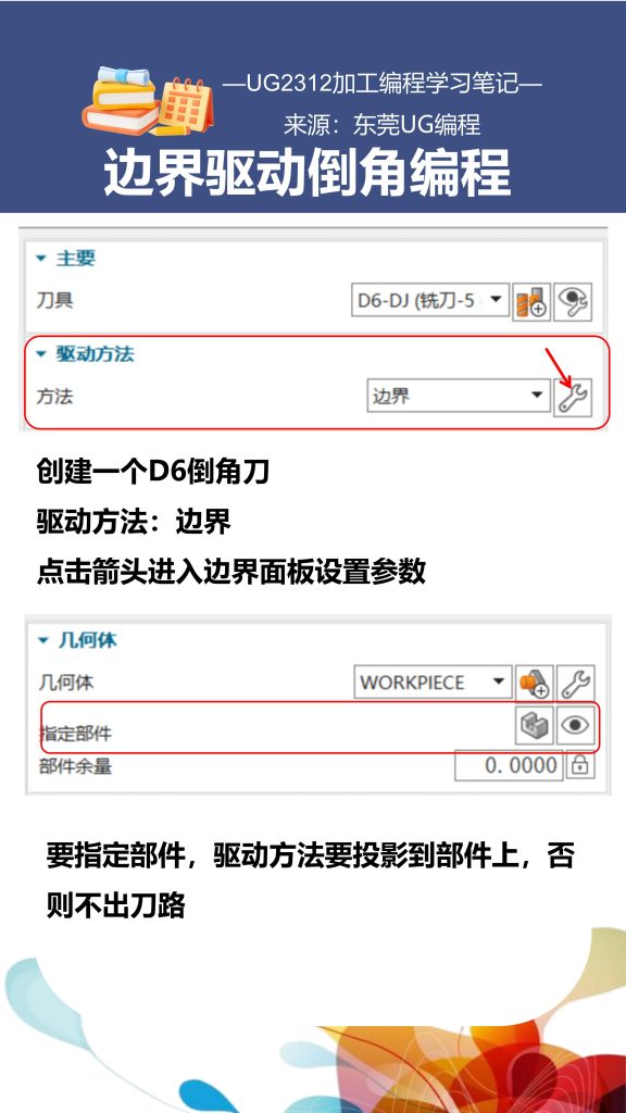 边界驱动倒角编程