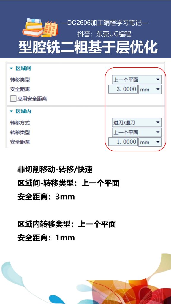型腔铣二粗基于层优化